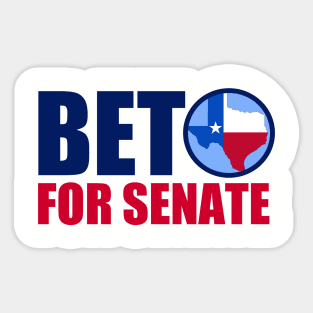 Beto for Senate 2018 Texas Democrat Sticker